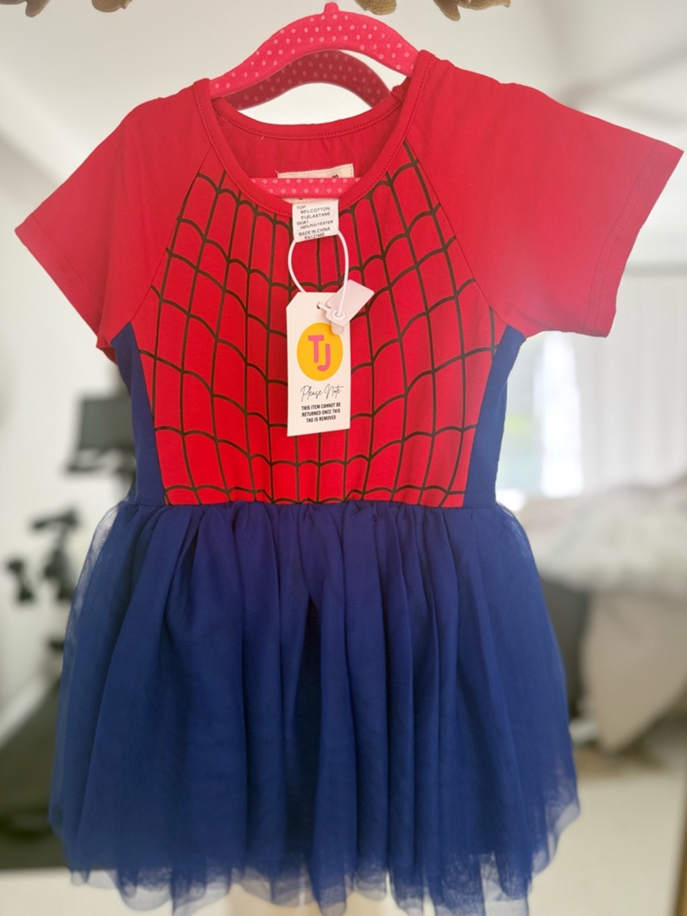 NWT Taylor Joelle Spiderman Dress, size 5